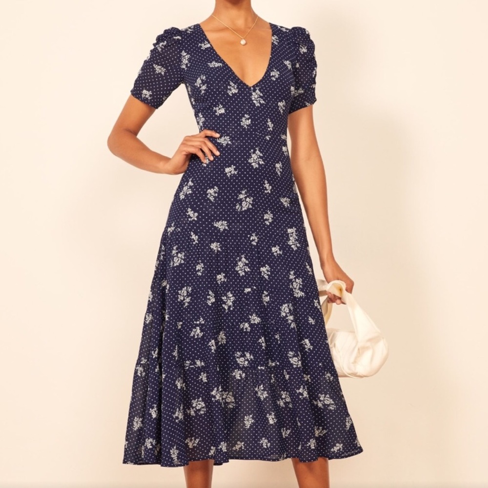 Reformation Cosa Midi dress Rosalie